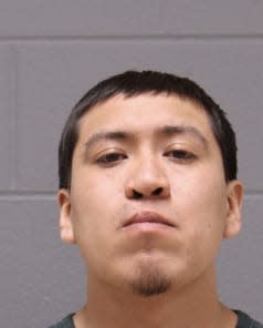 Suspect Brandon Ortiz-Vite’s mugshot.