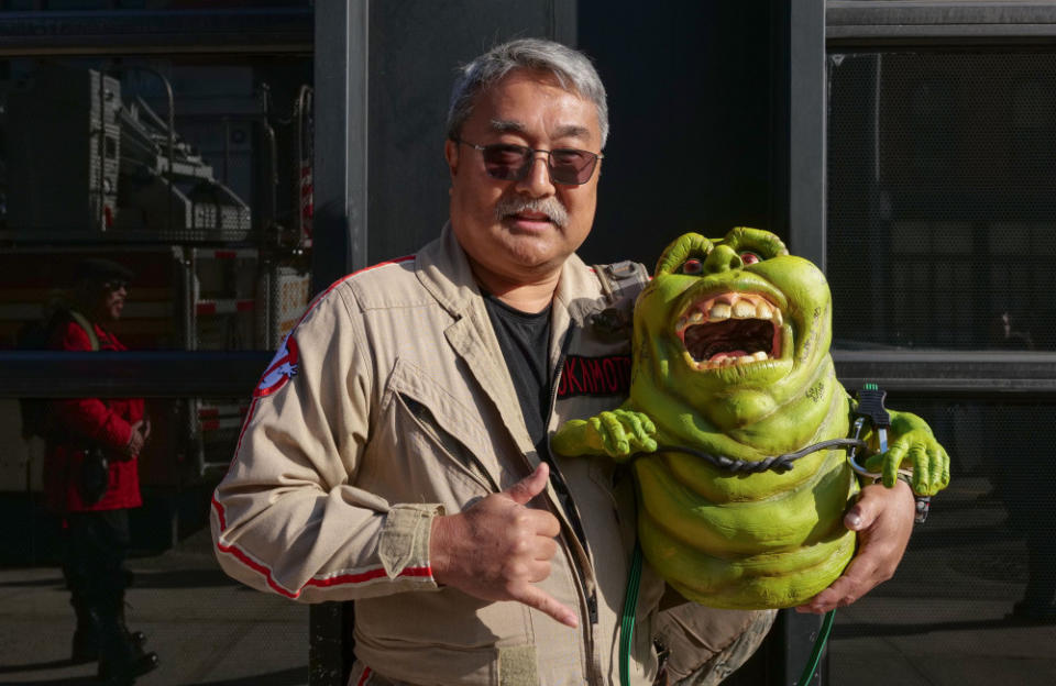 Slimer was called Onionhead