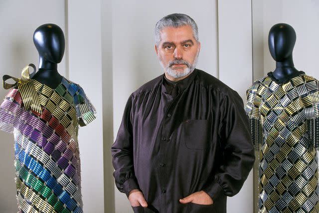 Patrice PICOT/Gamma-Rapho via Getty Images Fashion designer Paco Rabanne died on Feb. 3 at 88.