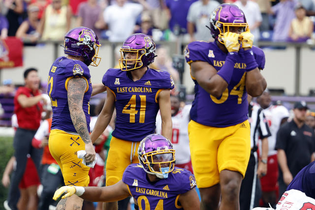 East Carolina's missed field goal vs. #13 NC State 