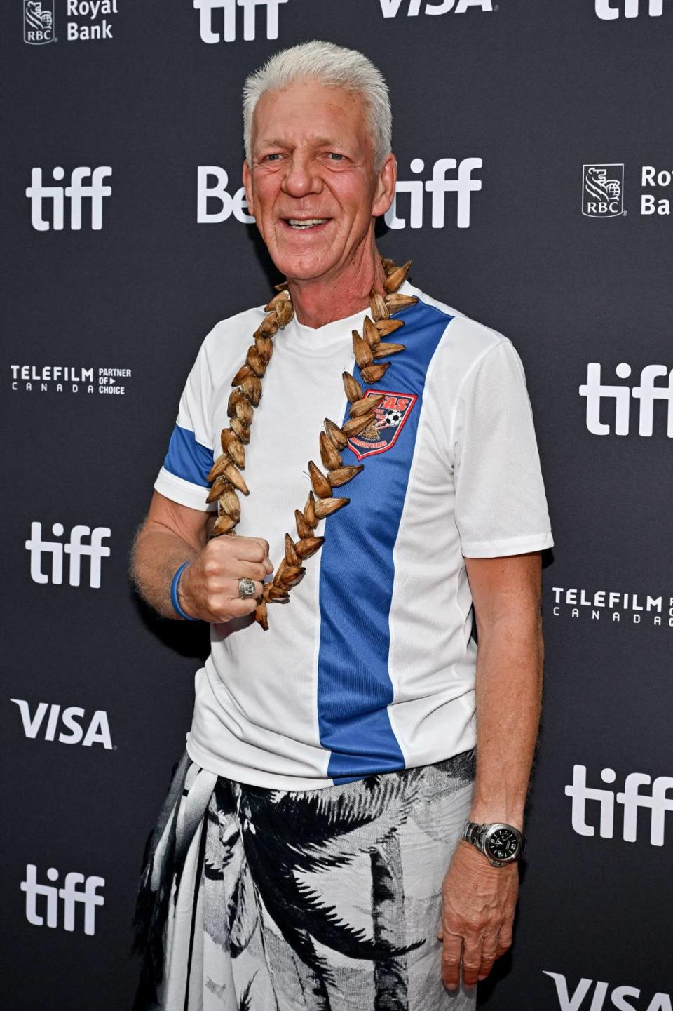 Thomas Rongen attending the premiere of the movie Next Goal Wins during Toronto International Film Festival in Toronto, Canada on September 10, 2023. Photo by Julien Reynaud/APS-Medias/Abaca/Sipa USA
