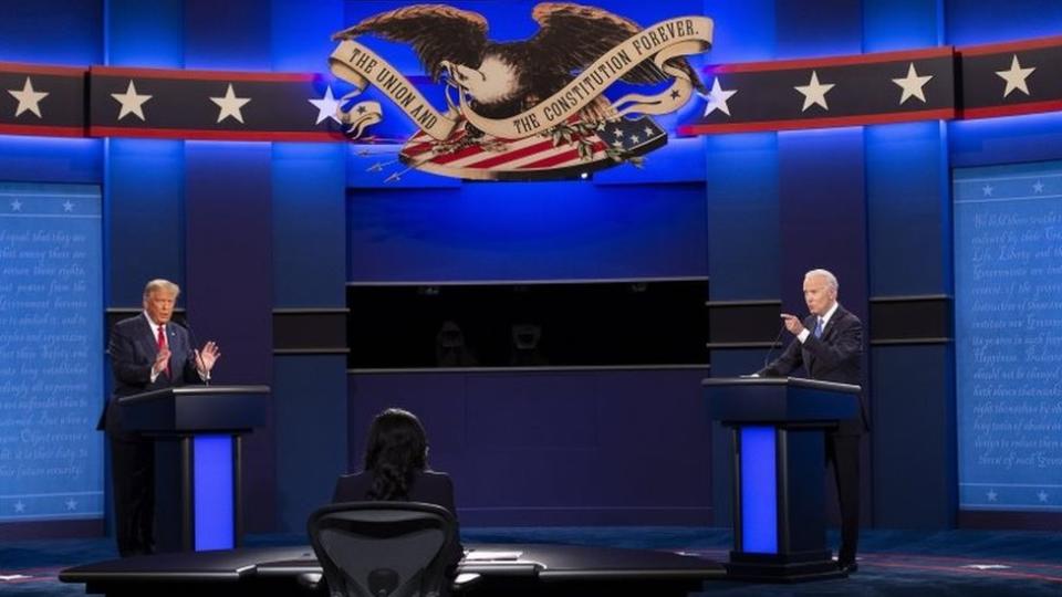 debate Trump y Biden.