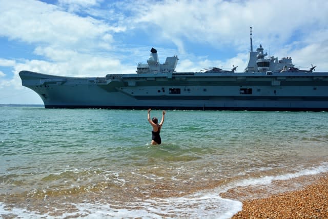 HMS Queen Elizabeth sea trials