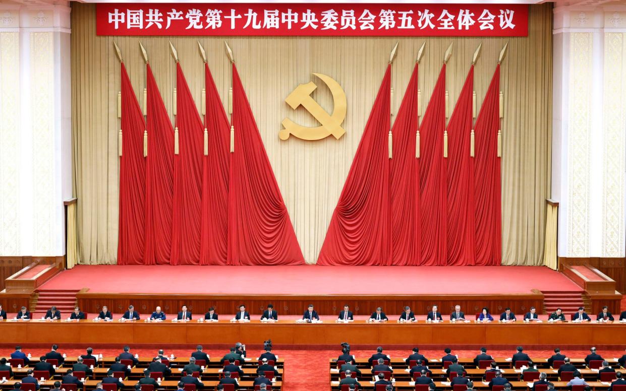 Chinese president Xi Jinping oversaw the meeting - Liu Bin/Xinhua via AP