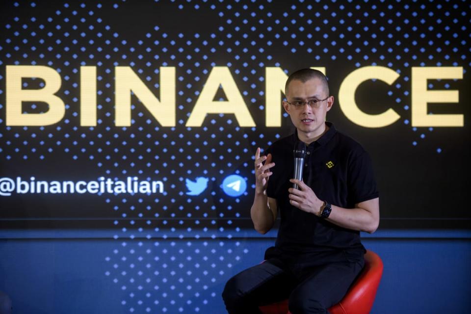 <div class="inline-image__caption"><p>Founder and CEO of Binance Changpeng Zhao.</p></div> <div class="inline-image__credit">Antonio Masiello/Getty</div>