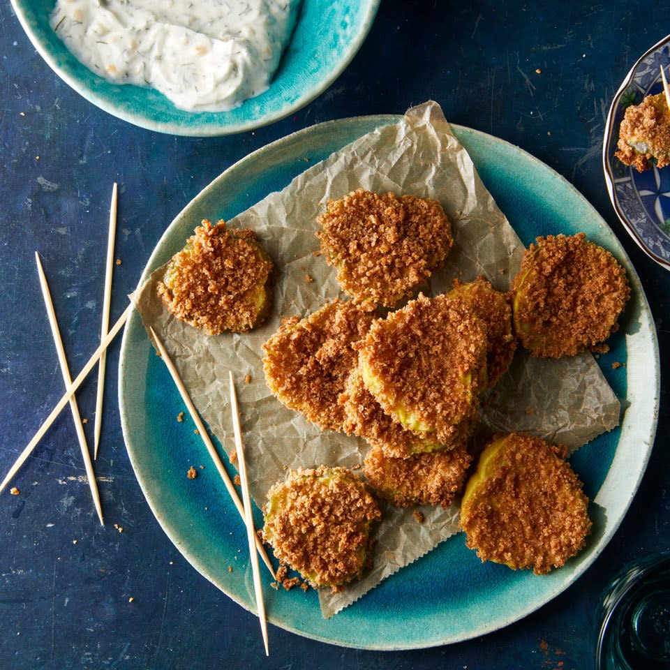 Oven-Fried Pickles