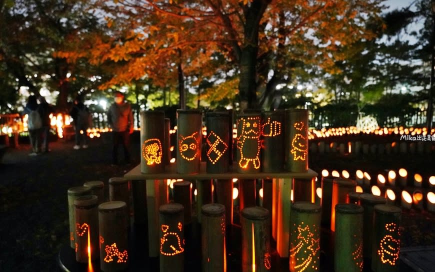 日本北九州｜小倉城竹燈祭