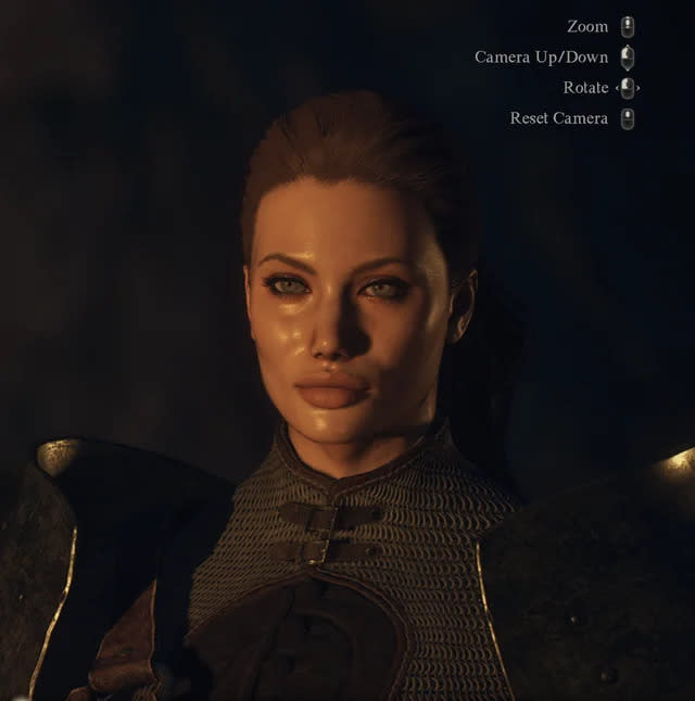 Character creator in Dragon's Dogma 2