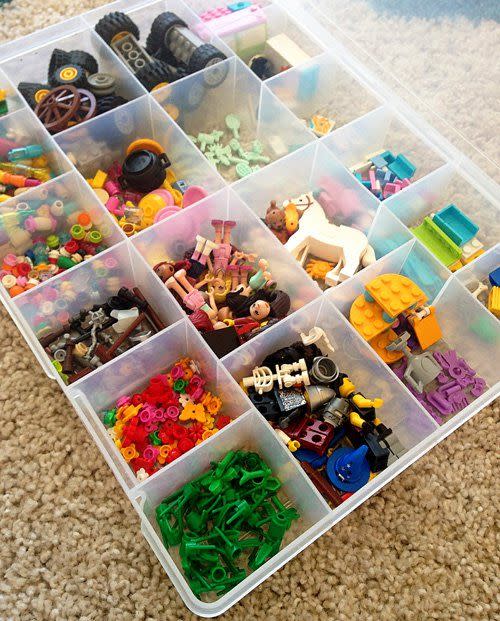 Or Use Compartments for LEGOs