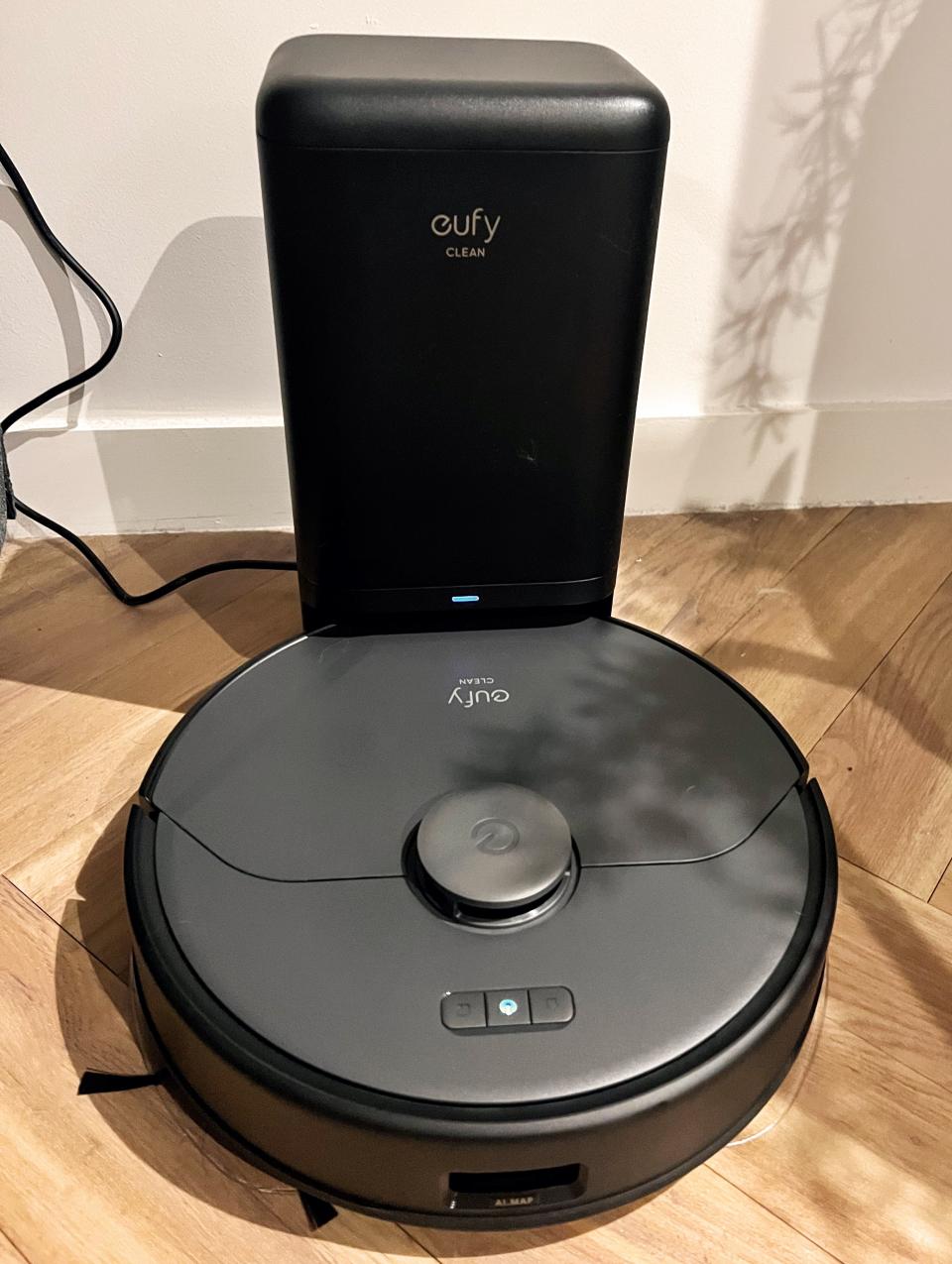 eufy Clean Robotic Vacuum X8 Pro being tested