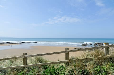 The beach at Bude - Credit: GETTY