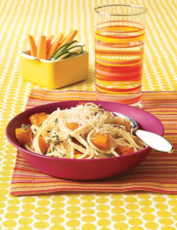 Spaghetti with Butternut Squash