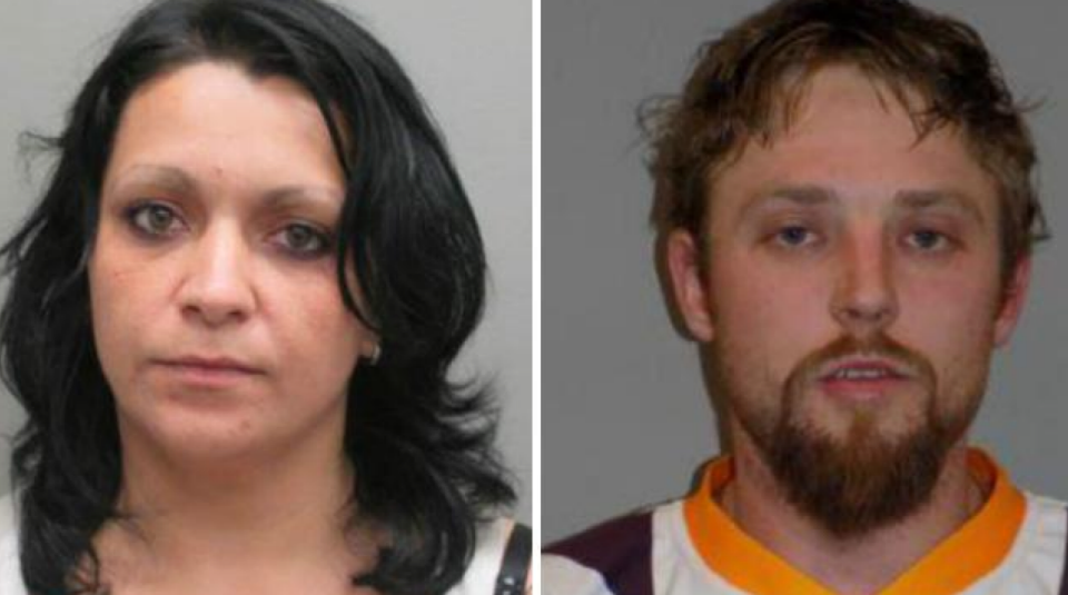 Logan pair Cory Breton, 28, and mother-of-three Iuliana Triscaru, 31. Photo: Queensland Police.