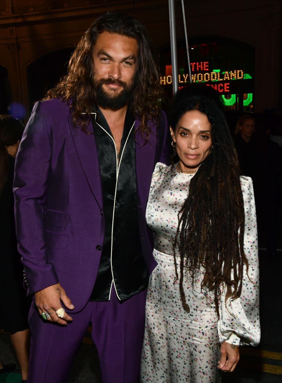 Lisa Bonet And Jason Momoa