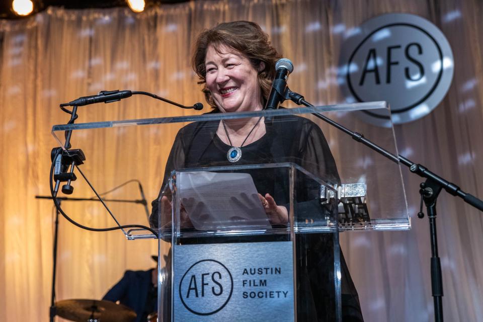 Margo Martindale was inducted into the Texas Film Hall of Fame on March 3 during the Texas Film Awards in Spicewood.