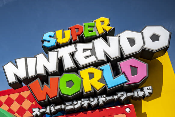 Super Nintendo World GETTY