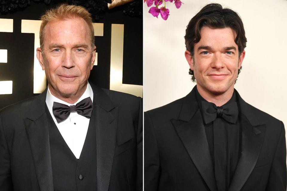 <p>Emma McIntyre/Getty; Alberto Rodriguez/Variety via Getty </p> Kevin Costner; John Mulaney