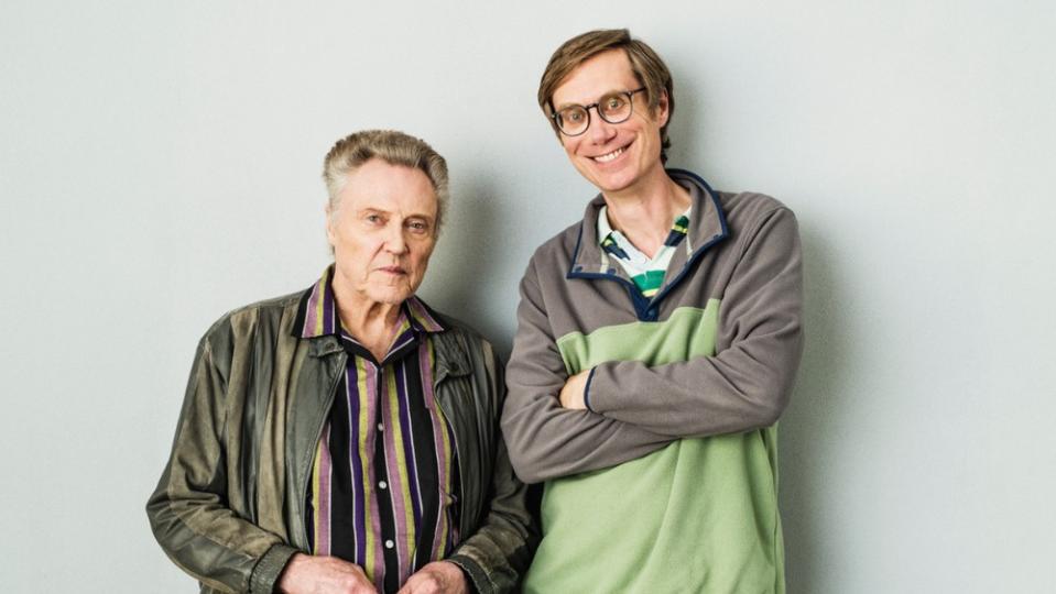 Christopher Walken and Stephen Merchant - Credit: Big Talk Productions