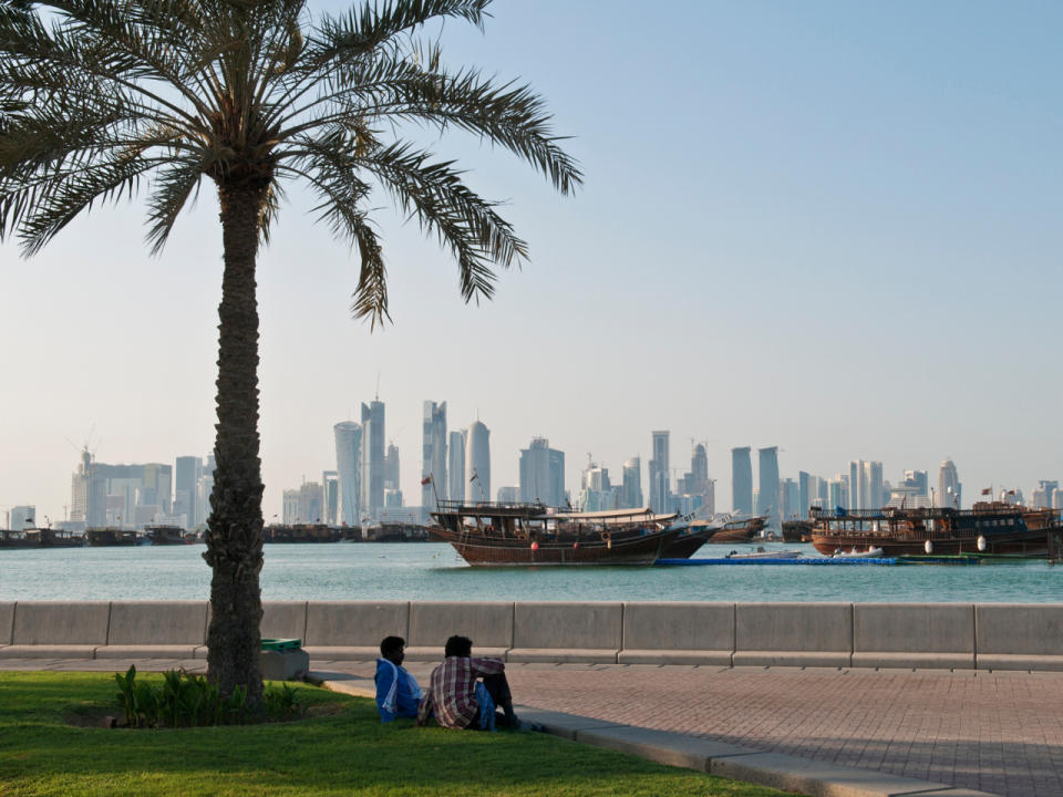 Platz 2: Silber geht bei dem Ranking an die Hauptstadt von Katar, Doha. Das Kriminalitätsniveau wird mit 15.87 beziffert. (Bild-Copyright: Jack Malipan/ddp Images)