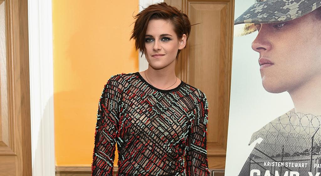 Kristen Stewart at the Camp X-Ray premiere