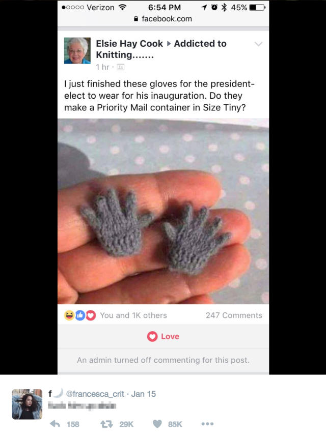 Haha Look at Donald Trump's Tiny Hands