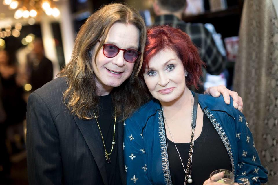 Ozzy Osbourne and Sharon Osbourne