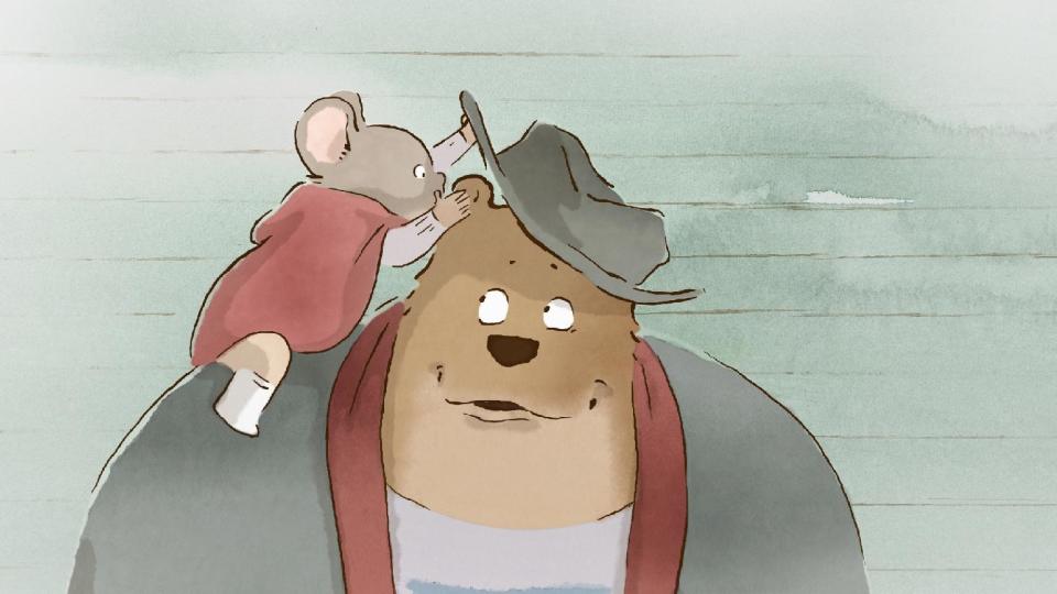 This image released by Studiocanal shows a scene from the film, "Ernest and Celestine." (AP Photo/Les Armateurs-Studiocanal)