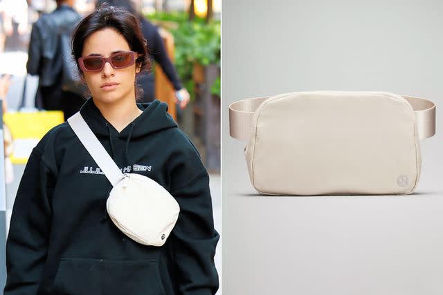 Camila Cabello Wore the Lululemon Everywhere Belt Bag in White