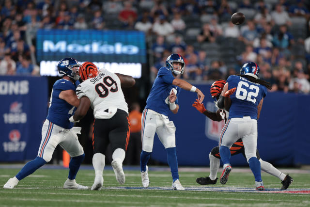 NFL Preseason Week 2 Game Recap: New York Giants 25, Cincinnati Bengals 22, NFL News, Rankings and Statistics