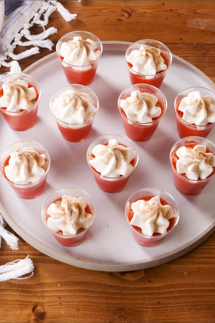 rumchata jello shots delishcom