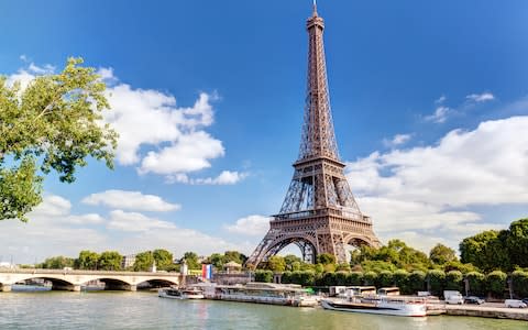 Eiffel Tower - Credit: AP