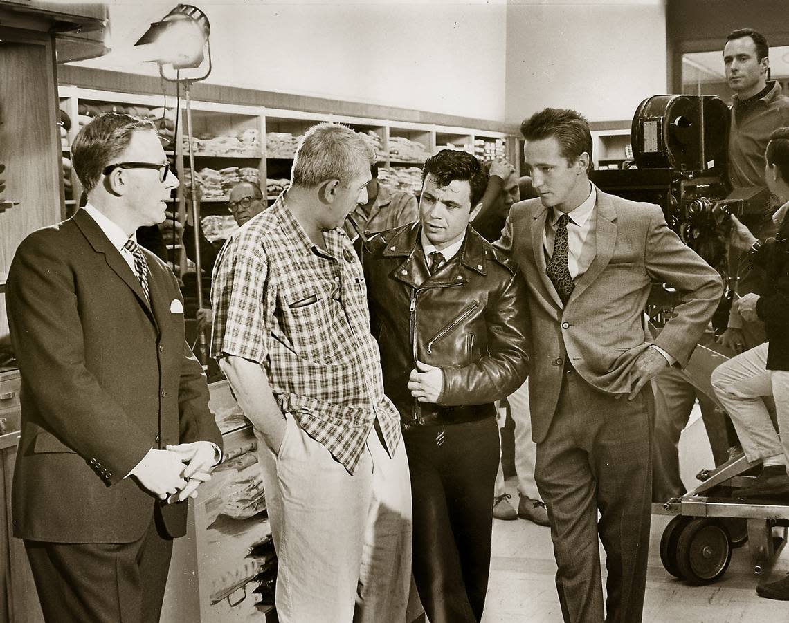 A scene from “In Cold Blood” was shot in a Kansas City, Kansas, clothing store in 1967.