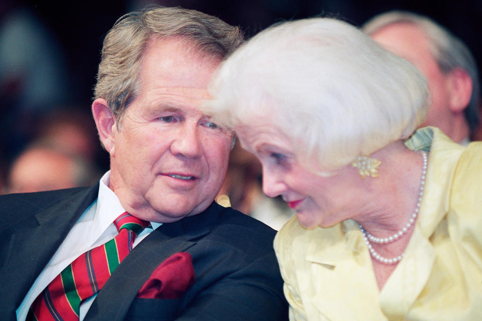 Pat Robertson, and his wife Adelia 