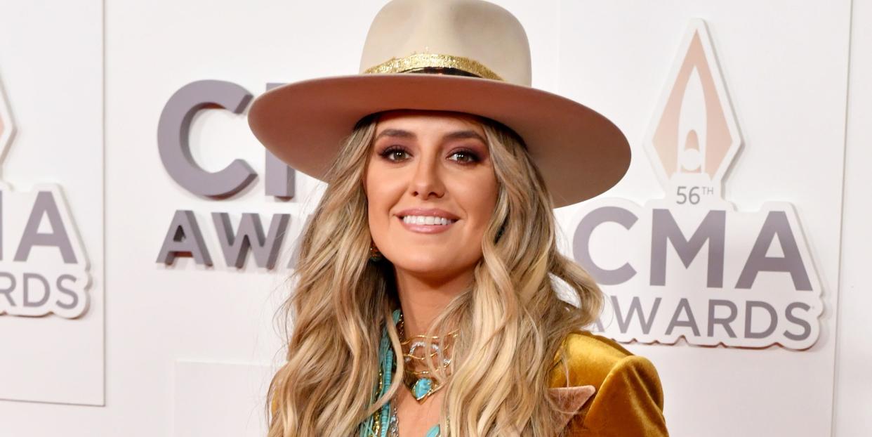 lainey wilson attends the 56th annual cma awards at bridgestone arena on november 09, 2022 in nashville, tennessee photo by jason daviswireimage