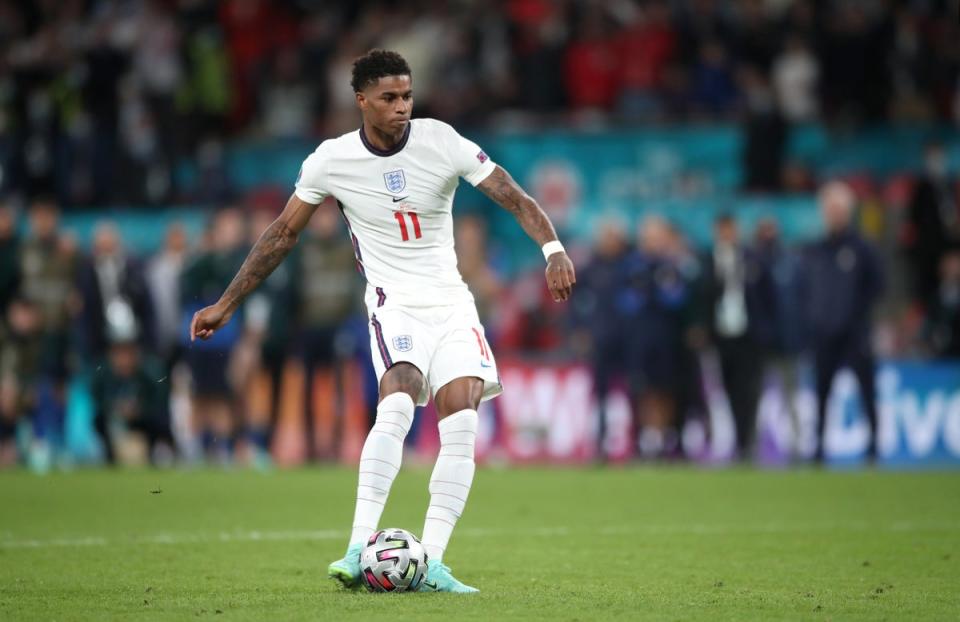 Marcus Rashford has not played for England since the Euro 2020 final (Nick Potts/PA) (PA Archive)