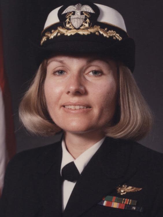 Mariner was promoted to captain in 1993 (NHHC)