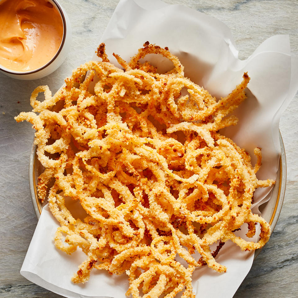 Baked Spiralized Butternut Squash Fries