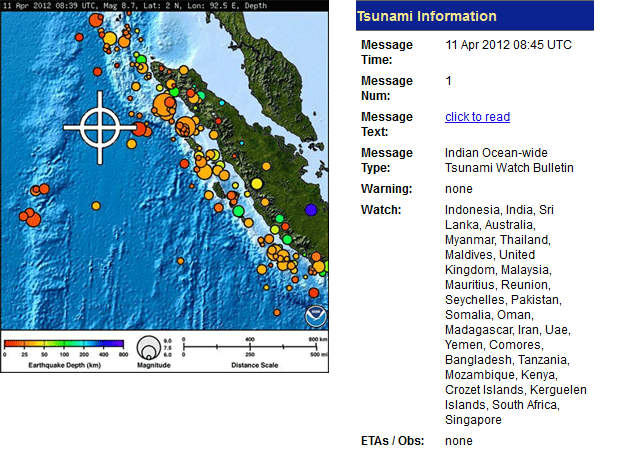 8.9 quake hits Indonesia, tsunami alert in India