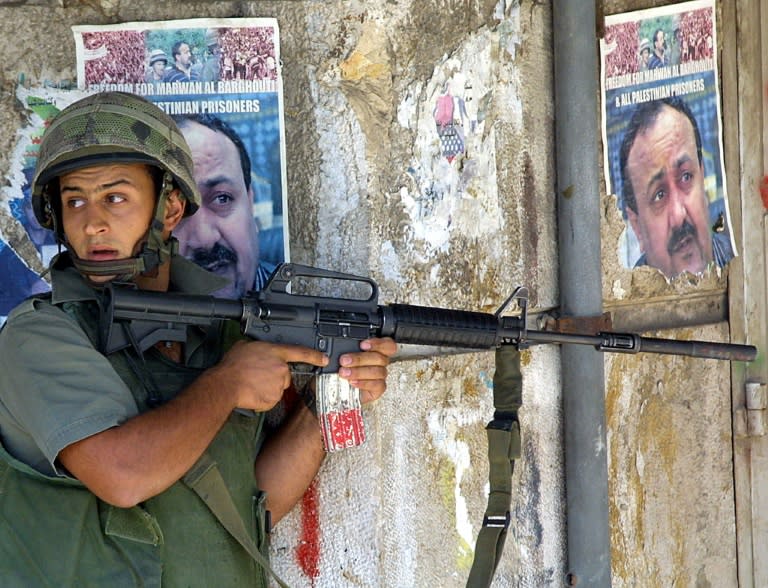 Prominent prisoner Marwan Barghouti is leading a hunger strike of Palestinians in Israeli jails