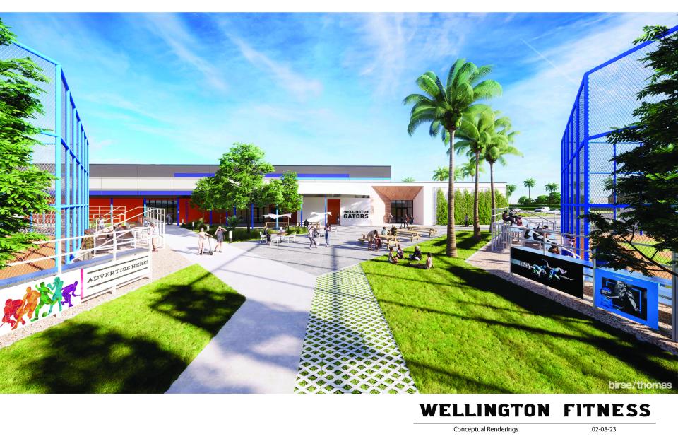 High-resolution renderings of the proposed Wellington Sports Academy developed by Washington Commanders football player Jon Bostic.