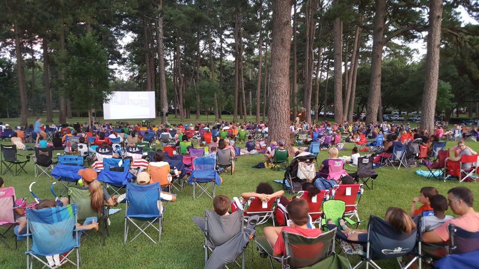 Twilight Talkies movie night at Norton Art Gallery in Shreveport.