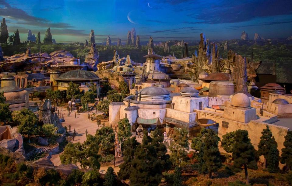 Aerial Photos Show Disney's Star Wars: Galaxy's Edge