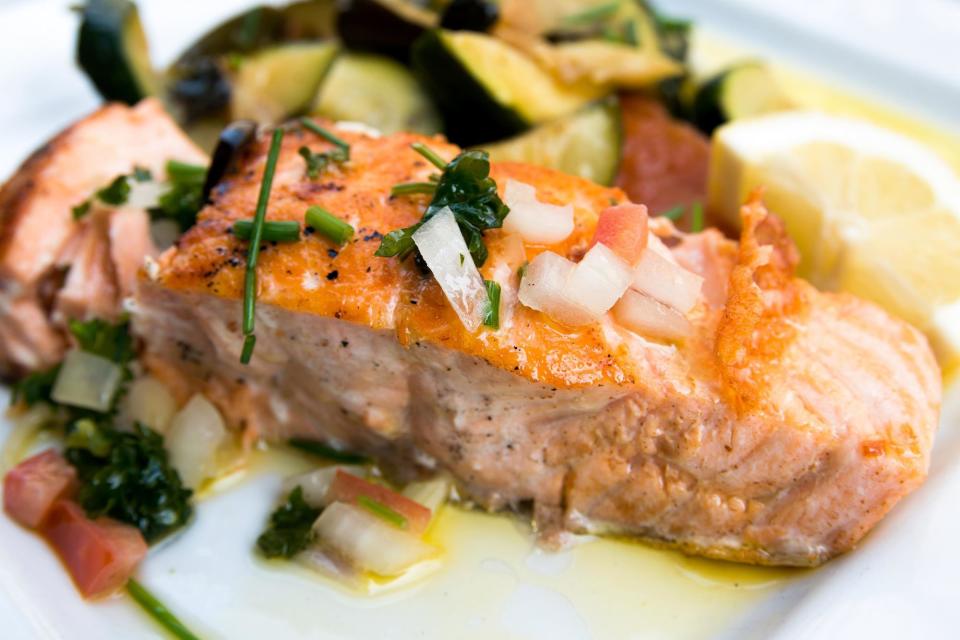 Marinated Salmon