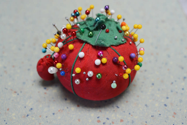 Sewing pin cushion