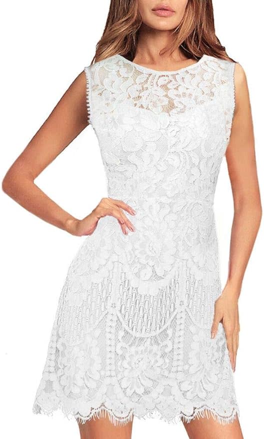 lace mini dress