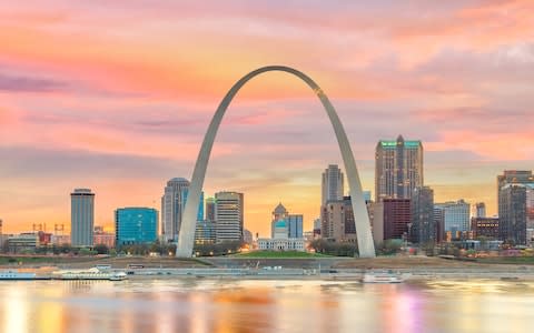 The Gateway Arch in St Louis - Credit: iStock