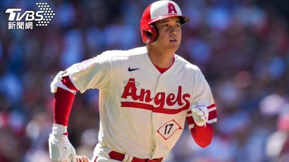 大谷翔平今日4打數1安打，吞下2K。（圖／達志影像美聯社）