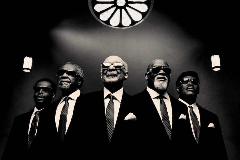 Blind Boys of Alabama play Hoyt Sherman Place on Friday night.