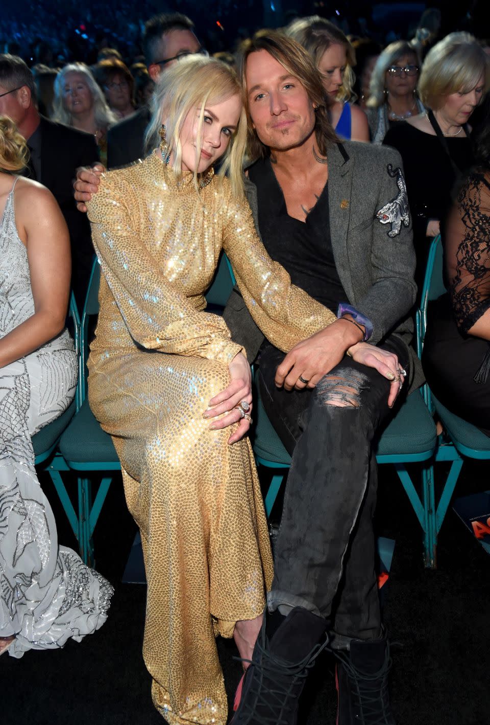 No signs of a breakup here. Source: Getty