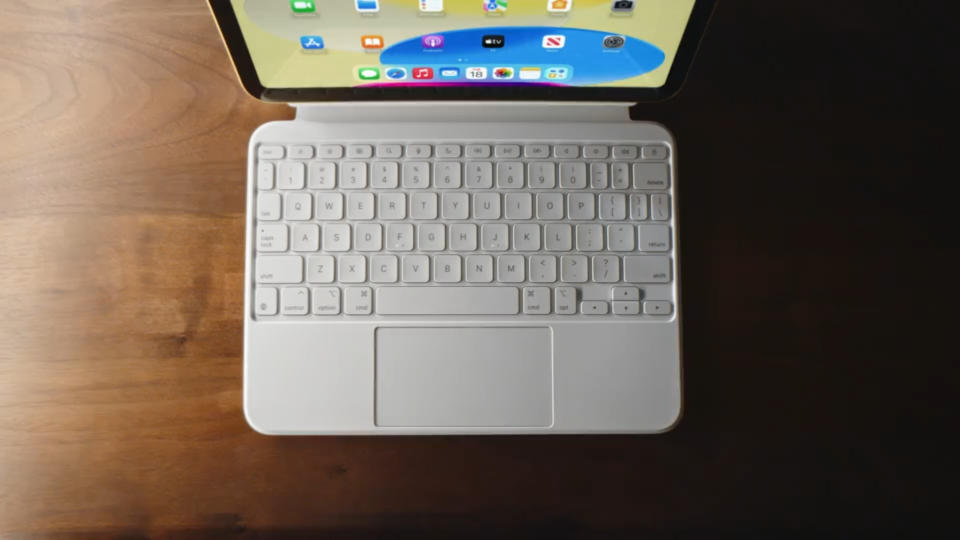 The Magic Keyboard Folio for the iPad 10